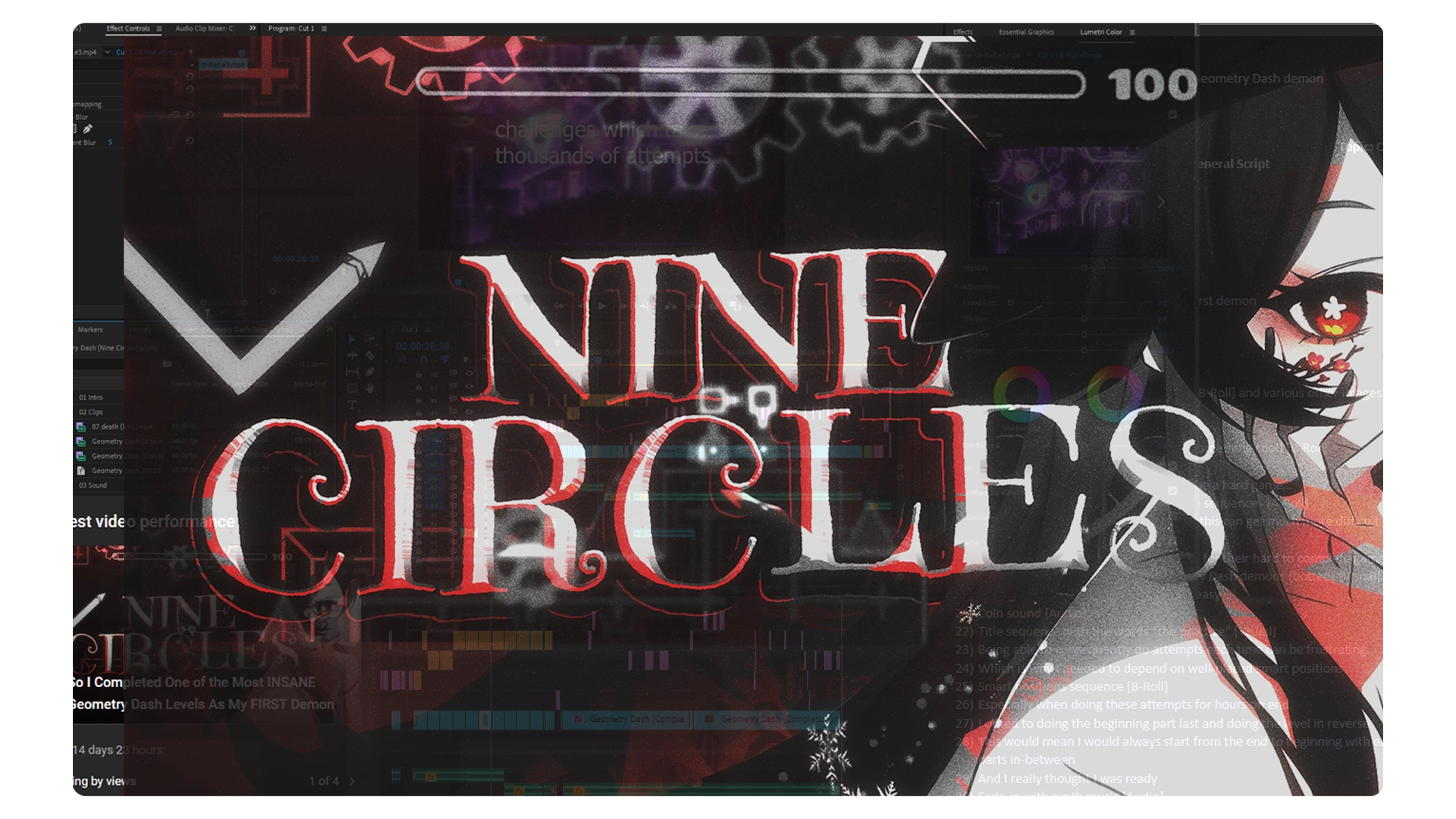 Nine Circles Video Editing Project